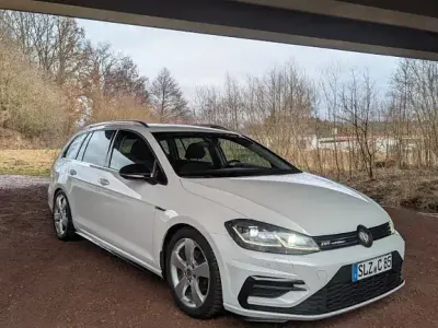 Brugt VW Golf VII Highline 150 HK (110 kW) 2019 Hvid Stationcar