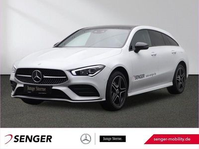 Gebraucht Mercedes CLA250e Shooting Brake AMG 160 PS (117 kW) 2023 Weiß Kombi