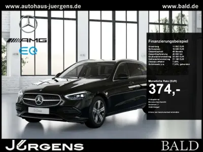 Gebraucht Mercedes C200 Avantgarde 204 PS (150 kW) 2025 Schwarz metalliclack obsidians Kombi