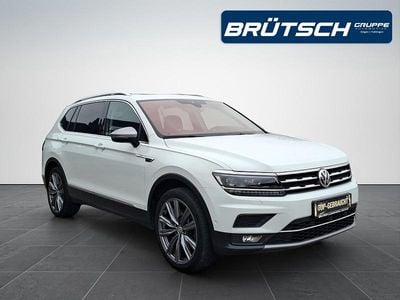 Gebraucht VW Tiguan Allspace Highline 239 PS (175 kW) 2018 Pure white SUV