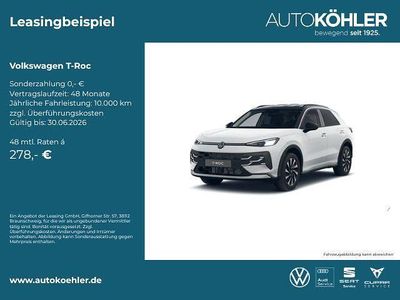 Nuova VW T-Roc Life 150 CV (110 kW) 2026 SUV