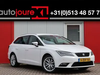 Używany Seat Leon ST Ecomotive 111 KM (81 kW) 2014 Biały Kombi