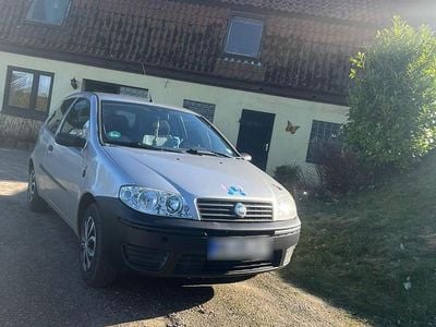 Gebraucht Fiat Punto 69 PS (50 kW) 2003 Silber Kleinwagen