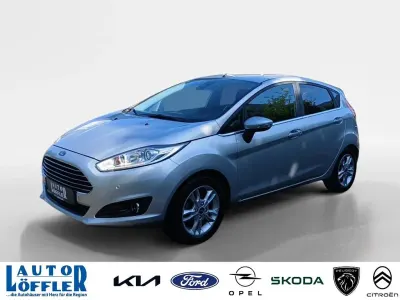 Gebraucht Ford Fiesta Titanium 125 PS (91 kW) 2017 Silber Kleinwagen