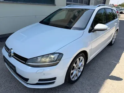 Gebraucht VW Golf VII Highline 150 PS (110 kW) 2013 Weiß Kombi