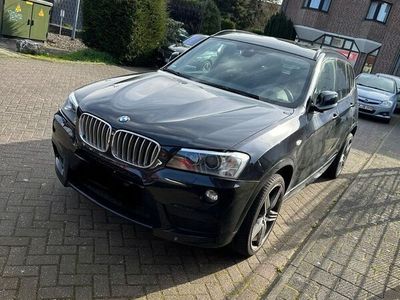 gebraucht BMW X3 35D VOLLAUSSTATTUNG, HUD, M-Paket, 8-Fach Bereift