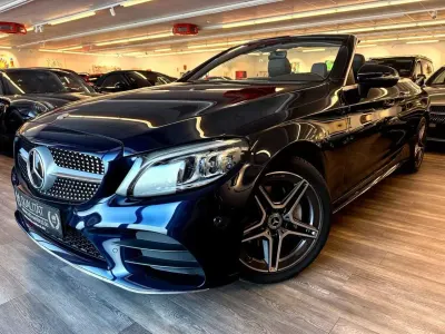 Gebraucht Mercedes C200 AMG 197 PS (144 kW) 2021 Cavansitblau  metalliclack Cabrio