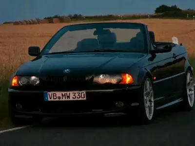 Gebraucht BMW 330 Cabriolet M Sport 231 PS (169 kW) 2001 Schwarz Cabrio