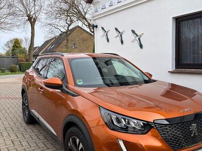 Gebraucht Peugeot 2008 Allure 101 PS (74 kW) 2021 Orange SUV