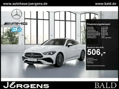 Gebraucht Mercedes CLE300 AMG 204 PS (150 kW) 2025 Weiss unilack polarweiss uni Coupé