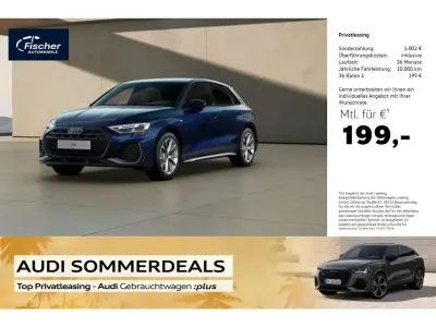 Gebraucht Audi A3 S-Line 204 PS (150 kW) 2025 Blau Limousine