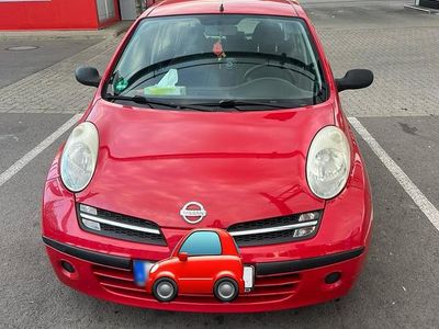 Gebraucht Nissan Micra 65 PS (47 kW) 2007 Rot Kleinwagen