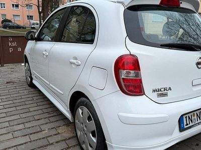 Gebraucht Nissan Micra 80 PS (58 kW) 2011 Weiß Kleinwagen