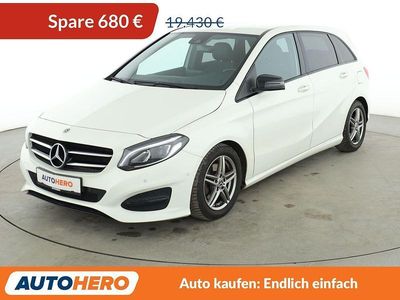 Gebraucht Mercedes B200 Urban 156 PS (114 kW) 2017 Weiß Van / Kleinbus