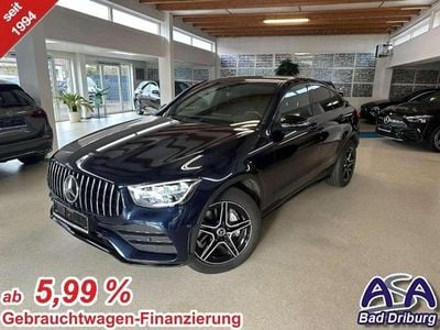 Gebraucht Mercedes GLC200 AMG line 211 PS (155 kW) 2020 Cavansitblaumetallic SUV