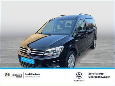 Schwarz Gebraucht 2019 VW Caddy Maxi Comfortline Van / Kleinbus | 28.979 €