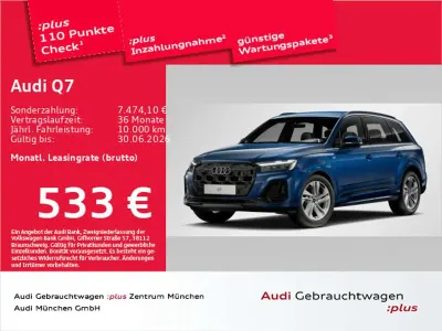 Usata Audi Q7 S-Line 286 CV (210 kW) 2025 Blu SUV