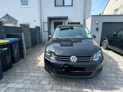 Gebraucht VW Sharan 184 PS (135 kW) 2016 Schwarz Van / Kleinbus