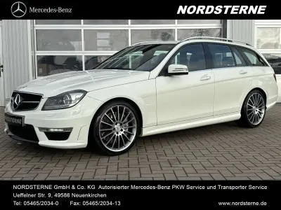 Gebraucht Mercedes C63 AMG AMG 457 PS (336 kW) 2011 Calcitweiß Kombi