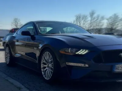 Gebraucht Ford Mustang GT 460 PS (338 kW) 2018 Blau Coupé