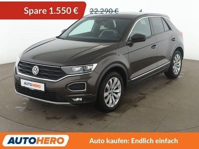Braun Gebraucht 2019 VW T-Roc Sport SUV | 20.740 € (Fairer Preis)
