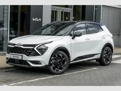 Gebraucht Kia Sportage GT-Line 136 PS (100 kW) 2025 Deluxeweiß / schwarz metallic SUV