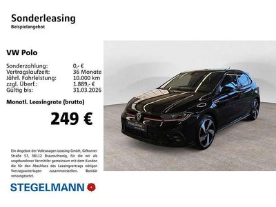 Neu VW Polo GTI 207 PS (152 kW) 2026 Schwarz Kleinwagen