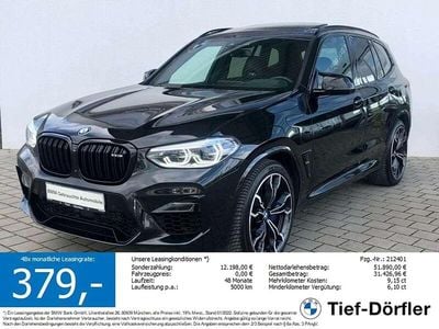 Gebraucht BMW X3 M Competition Edition 480 PS (353 kW) 2020 Black sapphire metallic SUV