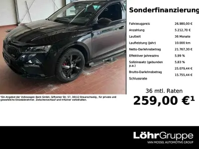 Gebraucht Skoda Octavia RS 200 PS (147 kW) 2022 Schwarz Kombi