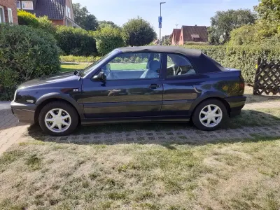 Gebraucht VW Golf Cabriolet 90 PS (66 kW) 1994 Schwarz Cabrio