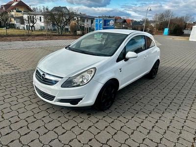 Gebraucht Opel Corsa 80 PS (58 kW) 2009 Weiß Kleinwagen