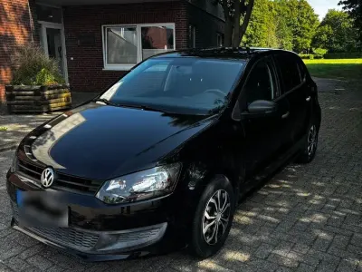 Gebraucht VW Polo Trendline 69 PS (50 kW) 2009 Schwarz Kleinwagen