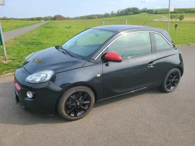 Brugt Opel Adam Glam 69 HK (50 kW) 2016 Sort Hatchback