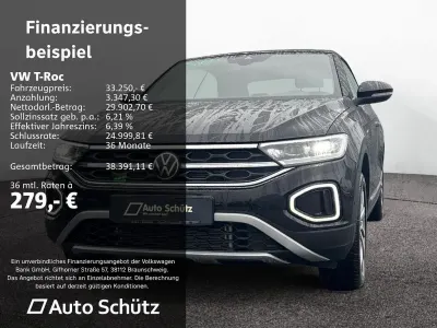 Gebraucht VW T-Roc Cabriolet 150 PS (110 kW) 2026 Schwarz Cabrio