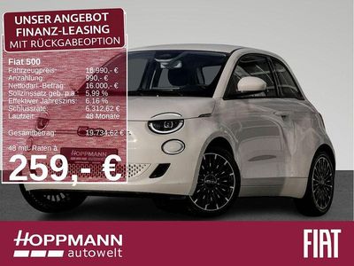 Gebraucht Fiat 500e Icon 42 kW (58 PS) 2022 Weiss Limousine