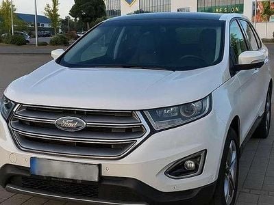 Weiß Gebraucht 2017 Ford Edge Titanium SUV | 17.500 € (Etwas zu teuer)