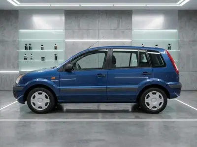 Gebraucht Ford Fusion Ambiente 80 PS (58 kW) 2005 Blau Kleinwagen