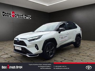 Gebraucht Toyota RAV4 Hybrid Style 306 PS (225 kW) 2025 Pearl white (089)/ attitude bl SUV