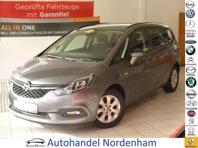 Gebraucht Opel Zafira Tourer Active 140 PS (102 kW) 2017 Licht grau m2 Van / Kleinbus