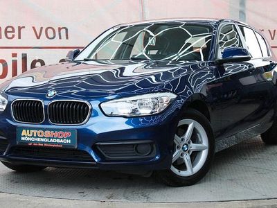 Gebraucht BMW 116 Sport Line 109 PS (80 kW) 2016 Mediterranblau Kleinwagen