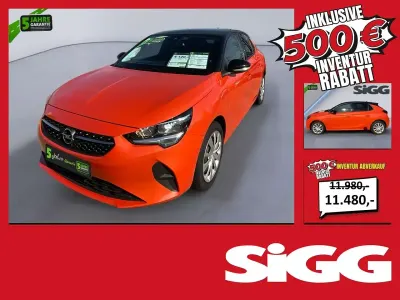 Gebraucht Opel Corsa Edition 75 PS (55 kW) 2023 Power orange/dynamik orange Kleinwagen