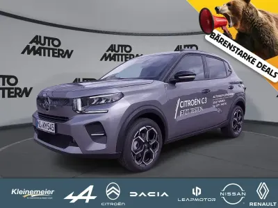 Käytetty Citroën C3 101 HP (74 kW) 2025 Harmaa Viistoperä