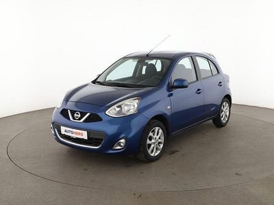 Gebraucht Nissan Micra Acenta 80 PS (58 kW) 2016 Blau Limousine