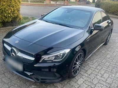 Second-hand Mercedes CLA200 AMG line 136 CP (100 kW) 2017 Negru Coupe