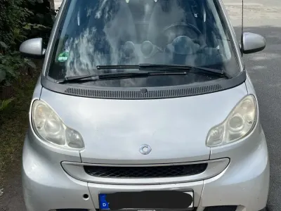 Gebraucht Smart ForTwo Cabrio Passion 71 PS (52 kW) 2008 Silber Cabrio