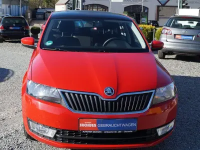 Gebraucht Skoda Rapid Cool Edition 90 PS (66 kW) 2016 Rot Kleinwagen