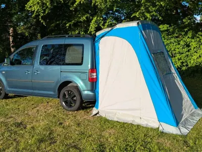 Gebraucht VW Caddy 140 PS (102 kW) 2015 Grün Van / Kleinbus