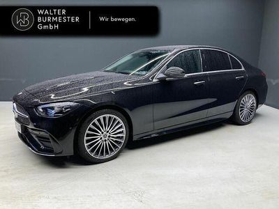 Gebraucht Mercedes C220 197 PS (144 kW) 2024 Metalliclack obsidianschwarz Limousine