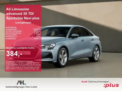Gebraucht Audi A3 Advanced Plus 150 PS (110 kW) 2025 Pfeilgrau (metallic) Limousine