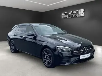 Używany Mercedes E300 AMG 306 KM (225 kW) 2021 Czarny Sedan/Limuzyna